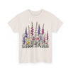 Wildflowers, Graphic T-Shirts for Women, Floral Shirt, Womens Short Sleeve, Ladies Graphic Tees #5124TTS