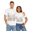 Wildflowers, Graphic T-Shirts for Women, Floral Shirt, Womens Short Sleeve, Ladies Graphic Tees #5103TTS