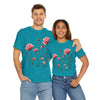 Wildflowers and Pink Roses, Graphic T-Shirts for Women, Floral Shirt, Womens Short Sleeve, Ladies Graphic Tees #5018TTS