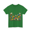 Wildflowers, Graphic T-Shirts for Women, Floral Shirt, Womens Short Sleeve, Ladies Graphic Tees #5106TTS