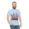 Wildflowers, Graphic T-Shirts for Women, Floral Shirt, Womens Short Sleeve, Ladies Graphic Tees #5119TTS