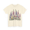 Wildflowers, Graphic T-Shirts for Women, Floral Shirt, Womens Short Sleeve, Ladies Graphic Tees #5124TTS