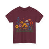 Wildflowers, Graphic T-Shirts for Women, Floral Shirt, Womens Short Sleeve, Ladies Graphic Tees #5116TTS
