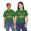 Wildflowers and Pink Roses, Graphic T-Shirts for Women, Floral Shirt, Womens Short Sleeve, Ladies Graphic Tees #5020TTS