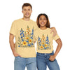 Wildflowers, Graphic T-Shirts for Women, Floral Shirt, Womens Short Sleeve, Ladies Graphic Tees #5121TTS