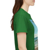 My Happy Place, Woman on Bench, Looking at Waves,  Safe Place T-Shirt, Finding My Happy Place Top, Ocean Waves,  #5003STS