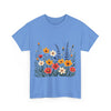 Wildflowers, Graphic T-Shirts for Women, Floral Shirt, Womens Short Sleeve, Ladies Graphic Tees #5111TTS
