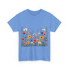 Wildflowers, Graphic T-Shirts for Women, Floral Shirt, Womens Short Sleeve, Ladies Graphic Tees #5106TTS