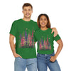 Wildflowers, Graphic T-Shirts for Women, Floral Shirt, Womens Short Sleeve, Ladies Graphic Tees #5119TTS