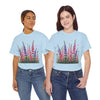 Wildflowers, Graphic T-Shirts for Women, Floral Shirt, Womens Short Sleeve, Ladies Graphic Tees #5119TTS