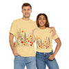 Wildflowers, Graphic T-Shirts for Women, Floral Shirt, Womens Short Sleeve, Ladies Graphic Tees #5110TTS