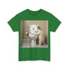 Please Put the Seat Down, Seriously, It's Not that Complicated, Polar Bear Toilet Seat Down, Seat Down Reminder Shirt #5004STS