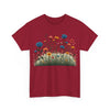 Wildflowers and Blue Roses, Graphic T-Shirts for Women, Floral Shirt, Womens Short Sleeve, Ladies Graphic Tees #5050TTS