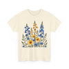 Wildflowers, Graphic T-Shirts for Women, Floral Shirt, Womens Short Sleeve, Ladies Graphic Tees #5121TTS