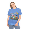 Wildflowers, Graphic T-Shirts for Women, Floral Shirt, Womens Short Sleeve, Ladies Graphic Tees #5108TTS