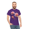 Wildflowers and Pink Roses, Graphic T-Shirts for Women, Floral Shirt, Womens Short Sleeve, Ladies Graphic Tees #5019TTS