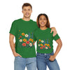 Wildflowers, Graphic T-Shirts for Women, Floral Shirt, Womens Short Sleeve, Ladies Graphic Tees #5111TTS