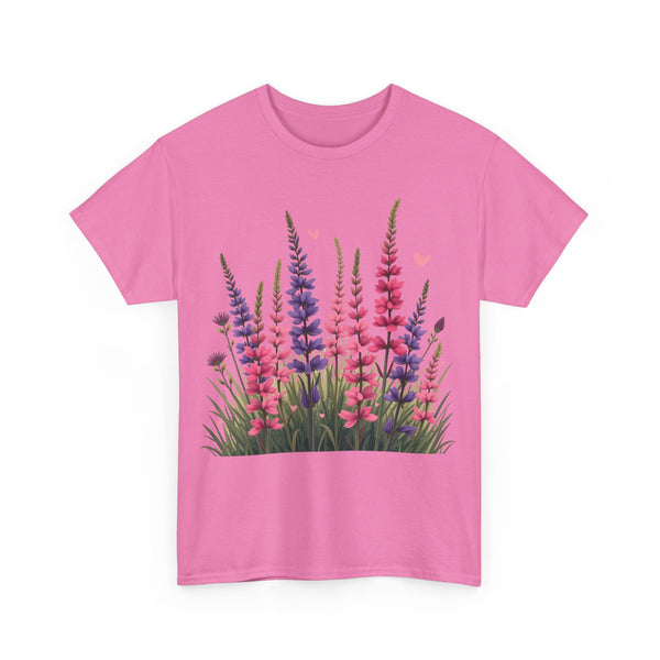 Wildflowers, Graphic T-Shirts for Women, Floral Shirt, Womens Short Sleeve, Ladies Graphic Tees #5119TTS