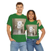 Please Put the Seat Down, Seriously, It's Not that Complicated, Polar Bear Toilet Seat Down, Seat Down Reminder Shirt #5004STS