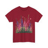 Wildflowers, Graphic T-Shirts for Women, Floral Shirt, Womens Short Sleeve, Ladies Graphic Tees #5119TTS