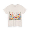 Wildflowers, Graphic T-Shirts for Women, Floral Shirt, Womens Short Sleeve, Ladies Graphic Tees #5106TTS