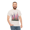 Wildflowers, Graphic T-Shirts for Women, Floral Shirt, Womens Short Sleeve, Ladies Graphic Tees #5119TTS