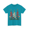 Wildflowers, Graphic T-Shirts for Women, Floral Shirt, Womens Short Sleeve, Ladies Graphic Tees #5123TTS