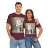 Please Put the Seat Down, Seriously, It's Not that Complicated, Polar Bear Toilet Seat Down, Seat Down Reminder Shirt #5004STS