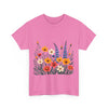 Wildflowers, Graphic T-Shirts for Women, Floral Shirt, Womens Short Sleeve, Ladies Graphic Tees #5111TTS