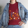 Wildflowers, Graphic T-Shirts for Women, Floral Shirt, Womens Short Sleeve, Ladies Graphic Tees #5110TTS