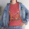 Wildflowers, Graphic T-Shirts for Women, Floral Shirt, Womens Short Sleeve, Ladies Graphic Tees #5106TTS