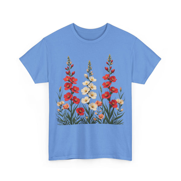 Wildflowers, Graphic T-Shirts for Women, Floral Shirt, Womens Short Sleeve, Ladies Graphic Tees #5123TTS