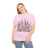 Wildflowers, Graphic T-Shirts for Women, Floral Shirt, Womens Short Sleeve, Ladies Graphic Tees #5124TTS