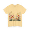 Wildflowers, Graphic T-Shirts for Women, Floral Shirt, Womens Short Sleeve, Ladies Graphic Tees #5104TTS