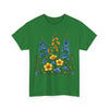 Wildflowers, Graphic T-Shirts for Women, Floral Shirt, Womens Short Sleeve, Ladies Graphic Tees #5121TTS
