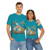 Wildflowers, Graphic T-Shirts for Women, Floral Shirt, Womens Short Sleeve, Ladies Graphic Tees #5108TTS