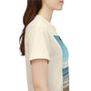 My Happy Place, Woman on Bench, Looking at Waves,  Safe Place T-Shirt, Finding My Happy Place Top, Ocean Waves,  #5003STS