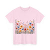 Wildflowers, Graphic T-Shirts for Women, Floral Shirt, Womens Short Sleeve, Ladies Graphic Tees #5106TTS
