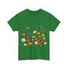 Wildflowers, Graphic T-Shirts for Women, Floral Shirt, Womens Short Sleeve, Ladies Graphic Tees #5110TTS