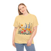 Wildflowers, Graphic T-Shirts for Women, Floral Shirt, Womens Short Sleeve, Ladies Graphic Tees #5111TTS