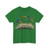 Wildflowers and Blue Roses, Graphic T-Shirts for Women, Floral Shirt, Womens Short Sleeve, Ladies Graphic Tees #5050TTS