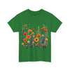 Wildflowers, Graphic T-Shirts for Women, Floral Shirt, Womens Short Sleeve, Ladies Graphic Tees #5105TTS