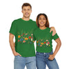Wildflowers, Graphic T-Shirts for Women, Floral Shirt, Womens Short Sleeve, Ladies Graphic Tees #5113TTS