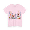Wildflowers, Graphic T-Shirts for Women, Floral Shirt, Womens Short Sleeve, Ladies Graphic Tees #5107TTS