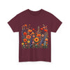 Wildflowers, Graphic T-Shirts for Women, Floral Shirt, Womens Short Sleeve, Ladies Graphic Tees #5105TTS