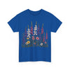 Wildflowers, Graphic T-Shirts for Women, Floral Shirt, Womens Short Sleeve, Ladies Graphic Tees #5124TTS