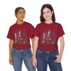 Wildflowers, Graphic T-Shirts for Women, Floral Shirt, Womens Short Sleeve, Ladies Graphic Tees #5124TTS