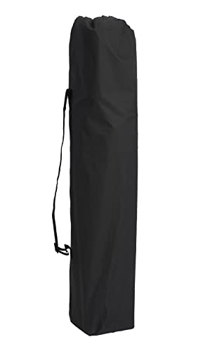 Quik Shade Extra Wide Folding Camp Chair with Tilt UV Sun Protection Canopy, Black