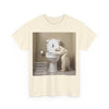 Please Put the Seat Down, Seriously, It's Not that Complicated, Polar Bear Toilet Seat Down, Seat Down Reminder Shirt #5004STS