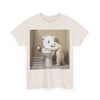 Please Put the Seat Down, Seriously, It's Not that Complicated, Polar Bear Toilet Seat Down, Seat Down Reminder Shirt #5004STS